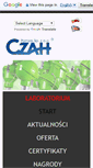 Mobile Screenshot of czah.pl