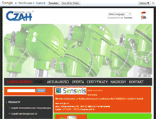Tablet Screenshot of czah.pl
